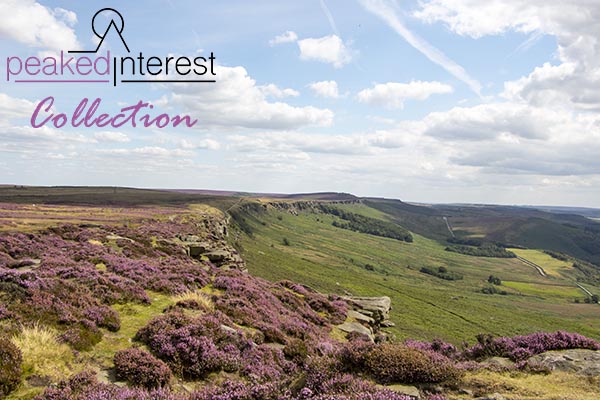 Stanage in Late Summer, A6 postcard