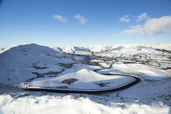 The Edale Road in Winter, 5