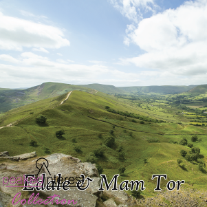 Edale & Mam Tor, drink coaster