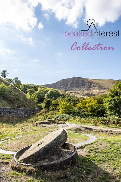 Odin Mine and Mam Tor, A6 postcard